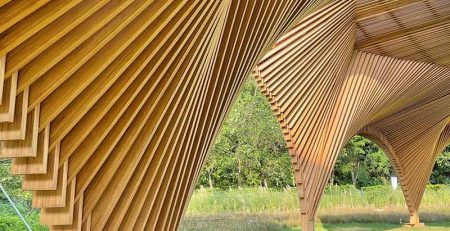 estrutura de bambu
