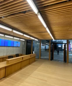 Идеи музейного бамбукового потолка